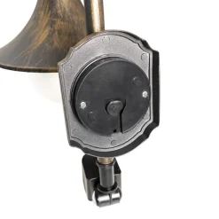 QAZQA Außenwandleuchte antikgold IP44 inkl. Bewegungsmelder - Daphne