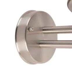 QAZQA Außenwandleuchte aus Edelstahl IP44 mit Bewegungsmelder - Sfera