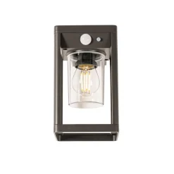 QAZQA Außenwandleuchte dunkelgrau inkl. LED und Solar - Sonne