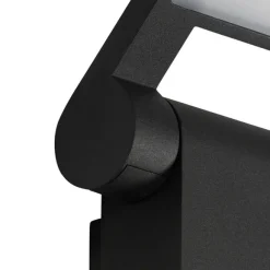 QAZQA Außenwandleuchte grau inkl. LED IP54 mit Bewegungsmelder - Zane