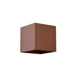 QAZQA Außenwandleuchte Rostbraun inkl. LED IP65 Solar - Charlene