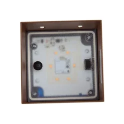 QAZQA Außenwandleuchte Rostbraun inkl. LED IP65 Solar - Charlene