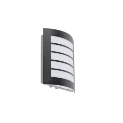 QAZQA Außenwandleuchte schwarz IP44 mit Hell-Dunkel-Sensor - Miro