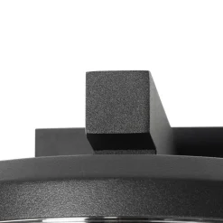 QAZQA Außenwandleuchte schwarz IP44 mit Bewegungssensor - Joren