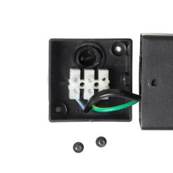 QAZQA Außenwandleuchte schwarz IP44 mit Bewegungsmelder - Dänemark