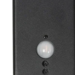 QAZQA Außenwandleuchte schwarz IP44 mit Bewegungsmelder - Dänemark