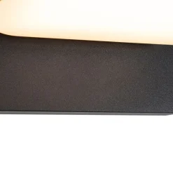 QAZQA Außenwandleuchte schwarz inkl. LED verstellbar - Kamile