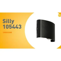 QAZQA Außenwandleuchte schwarz inkl. LED 4-flammig IP54 - Silly