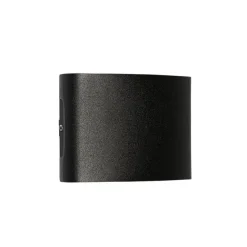 QAZQA Außenwandleuchte schwarz inkl. LED 4-flammig IP54 - Silly