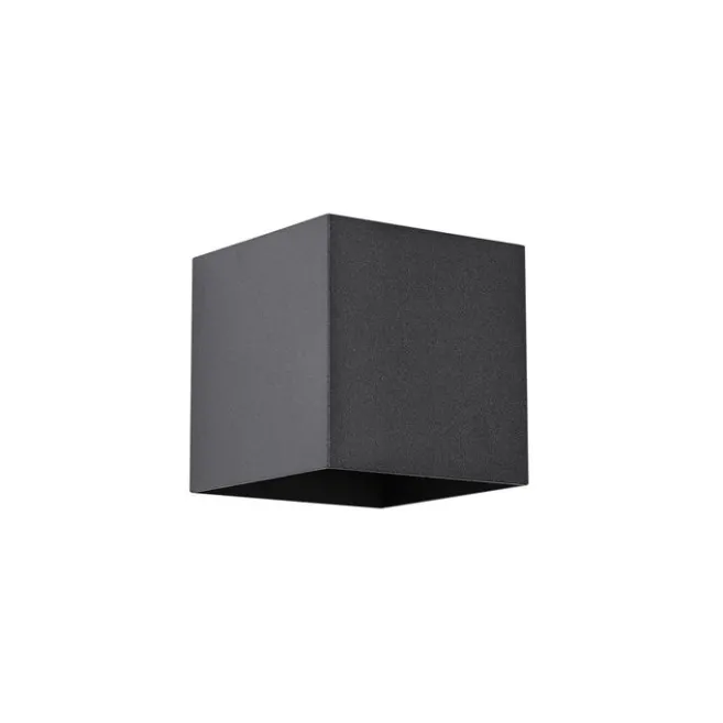 QAZQA Außenwandleuchte schwarz inkl. LED IP65 Solar - Charlene