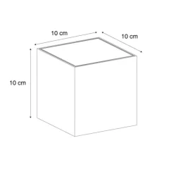 QAZQA Außenwandleuchte schwarz inkl. LED IP65 Solar - Charlene