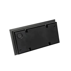 QAZQA Außenwandleuchte schwarz inkl. LED 2-Licht Bewegungsmelder - Simon