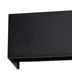 QAZQA Außenwandleuchte Schwarz inkl. LED 4-flammig IP54 - Edwin