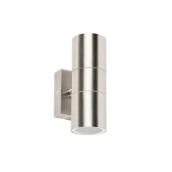 QAZQA Außenwandleuchte Stahl IP44 - Duo