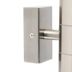 QAZQA Außenwandleuchte Stahl IP44 - Duo