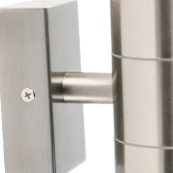 QAZQA Außenwandleuchte Stahl IP44 - Duo