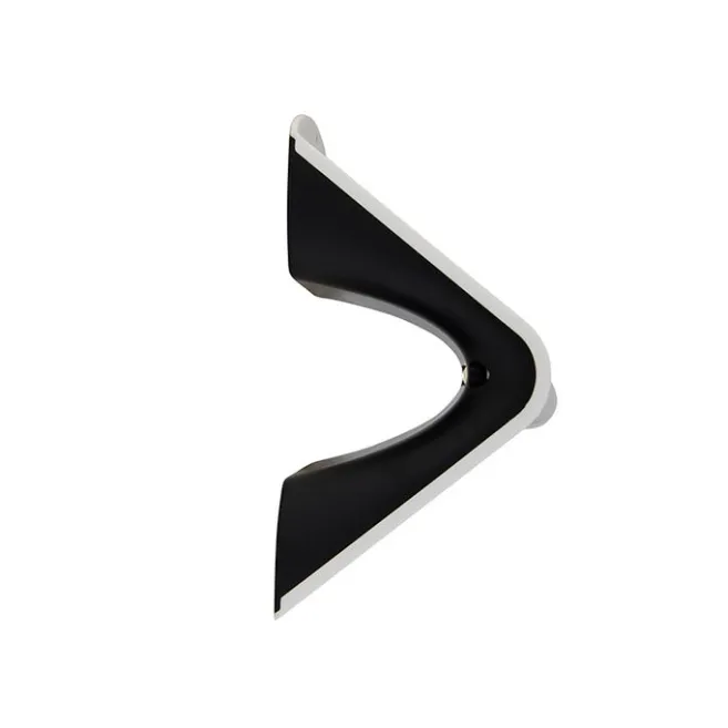 Shada Außenwandleuchte weiß 14,5 cm mit Abblendlicht und Solarsensor - Daya