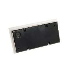 QAZQA Außenwandleuchte weiß inkl. LED 2-Licht Bewegungsmelder - Simon