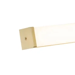 QAZQA Badezimmer Wandleuchte Messing 92 cm inkl. LED IP44 - Cascada