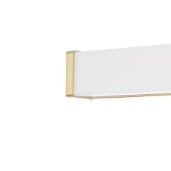 QAZQA Badezimmer Wandleuchte Messing 92 cm inkl. LED IP44 - Cascada