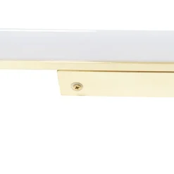 QAZQA Badezimmer Wandleuchte Messing 92 cm inkl. LED IP44 - Cascada