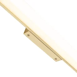 QAZQA Badezimmer Wandleuchte Messing 92 cm inkl. LED IP44 - Cascada