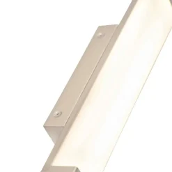 QAZQA Badezimmerwandleuchte Stahl 32 cm inkl. LED IP44 - Cascada