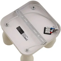 QAZQA Beige GU10 Deckenstrahler 50 mm quadratisch 4-flammig - Stanley