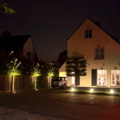 QAZQA Bodeneinbaustrahler für außen Edelstahl gebürstet 10,5 cm IP65 - Basic Square