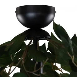 Trio Leuchten Bohemianische Deckenleuchte Grün - Leavy