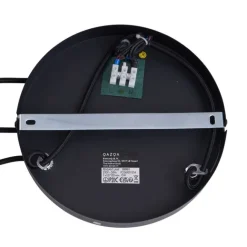 QAZQA Boho-Hängelampe Schwarz mit Bambus 3-flammig - Lily