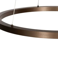 QAZQA Professional Bronze Hängelampe 60 cm inkl. LED 3-stufig dimmbar - Girello