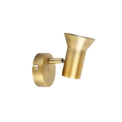 QAZQA Decken - und Wandstrahler Bronze drehbar und neigbar - Karin 1