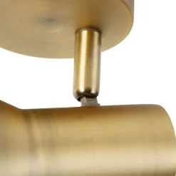 QAZQA Decken - und Wandstrahler Bronze drehbar und neigbar - Karin 1