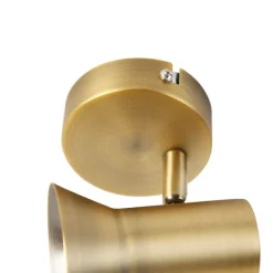 QAZQA Decken - und Wandstrahler Bronze drehbar und neigbar - Karin 1