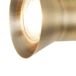 QAZQA Decken - und Wandstrahler Bronze drehbar und neigbar - Karin 1