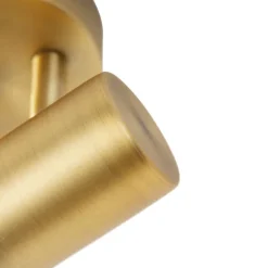 QAZQA Decken - und Wandstrahler Bronze drehbar und neigbar - Karin 1