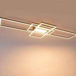 Trio Leuchten Deckenleuchte Anthrazit inkl. LED, Fernbedienung - Riha