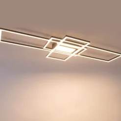 Trio Leuchten Deckenleuchte Anthrazit inkl. LED, Fernbedienung - Riha