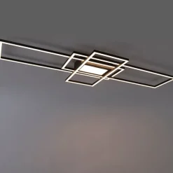 Trio Leuchten Deckenleuchte Anthrazit inkl. LED, Fernbedienung - Riha