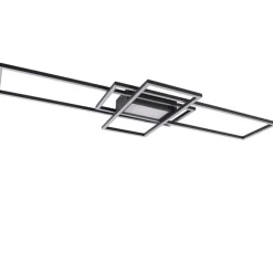 Trio Leuchten Deckenleuchte Anthrazit inkl. LED, Fernbedienung - Riha