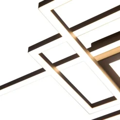 Trio Leuchten Deckenleuchte Anthrazit inkl. LED, Fernbedienung - Riha