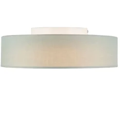 Kinder QAZQA Deckenleuchte grün 40 cm inkl. LED - Drum LED