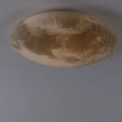 Shada Deckenleuchte weiß inkl. LED und Dimmer mit Fernbedienung - Mähne