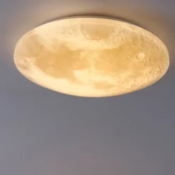 Shada Deckenleuchte weiß inkl. LED und Dimmer mit Fernbedienung - Mähne