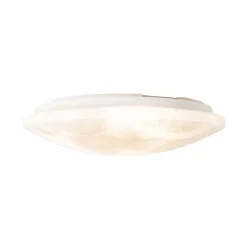 Shada Deckenleuchte weiß inkl. LED und Dimmer mit Fernbedienung - Mähne