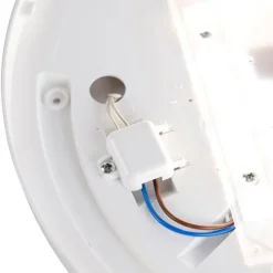 Shada Deckenleuchte weiß inkl. LED und Dimmer mit Fernbedienung - Mähne