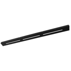 QAZQA Deckenplatte schwarz 120 cm für 2, 3 oder 5 Hängelampen