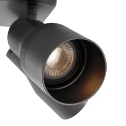 QAZQA Deckenstrahler Gunmetal GU10 50 mm quadratisch 4-flammig - Stanley