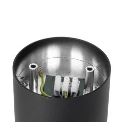 QAZQA Deckenstrahler schwarz mit gold dreh- und schwenkbar - Rondoo up